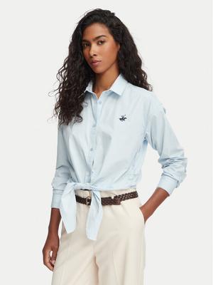 Beverly Hills Polo Club Koszula P-SS26W-SH506602 Niebieski Regular Fit