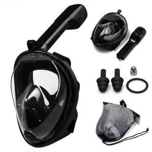 Maska do Nurkowania Snorkelingu Pełnotwarzowa NAJWYŻSZA JAKOŚĆ AntiFog L/XL