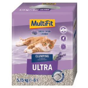 MultiFit żwirek dla kotów Ultra 6l edycja zapachowa