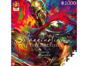 Puzzle GOOD LOOT Imagination Puzzle: Blend Cota The Illyrian Warrior / Iliryjski Wojownik (1000 elementów) Wielokolorowy
