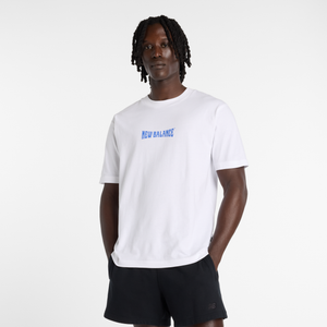 Koszulka męska New Balance MT61B2STWT – biała