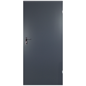 Drzwi techniczne T43 99 x 203,4 cm antracyt uniwersalne D.90