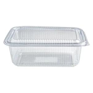 Pojemnik PROSTOKĄTNY z Przykrywką 1000 ml TRANSPARENTNY na Żywność 50 szt
