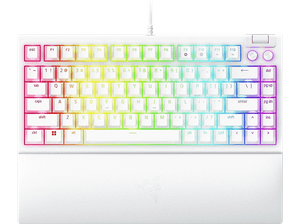 Klawiatura RAZER BlackWidow V4 75% Orange Switch US Biały