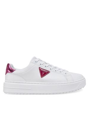 Guess Sneakersy FLJD12 LEA12 Biały