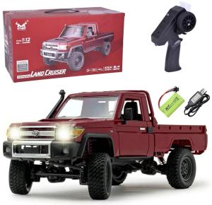 DUŻE AUTO ZDALNIE STEROWANE TOYOTA LAND CRUISER 4X4 R/C 1:12 PILOT 2,4 GHz