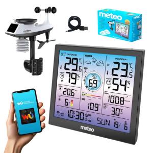 Stacja Pogodowa POGODY Bezprzewodowa METEO Higrometr Barometr WIFI SP602
