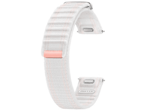 Pasek do smartwatcha SAMSUNG Fabric Band ET-SVL30SWEGEU Watch7 S/M Biało-różowy