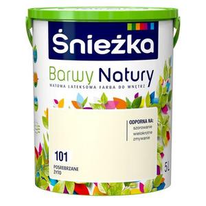 Farba lateksowa Barwy Natury posrebrzane żyto 101 5 l Śnieżka