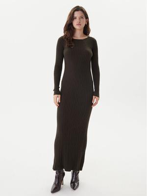ONLY Sukienka dzianinowa Asta 15373788 Brązowy Regular Fit