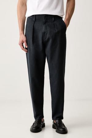 G-Star spodnie męskie bawełniane Pleated Chino Relaxed Tapered