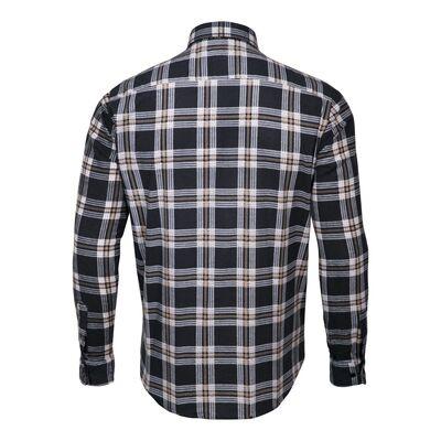 Koszula flanelowa LAHTI PRO LPKF2 granatowo-beżowa 3XL