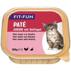 FIT+FUN Junior Paté Drób 64x100 g