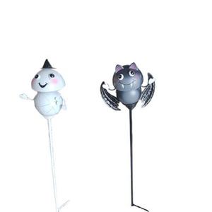 Metalowa figurka na piku wys. 70 cm