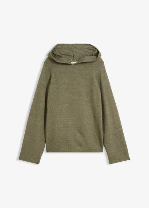 Sweter z kapturem
