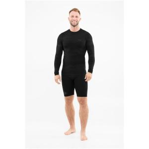 Bielizna męska VIKING Gasher Man Set 3/4 Merino czarna (L)