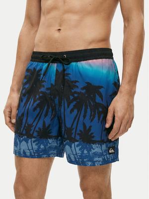 Quiksilver Szorty kąpielowe Everyday Printed Volley 15 EQYJV04219 Niebieski Regular Fit