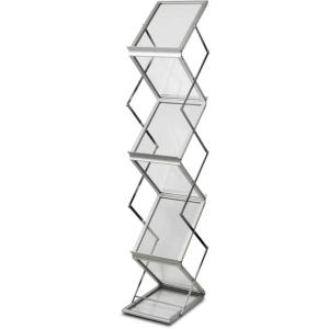 STOJAK NA ULOTKI Z-SHAPE DWUSTRONNY + TORBA