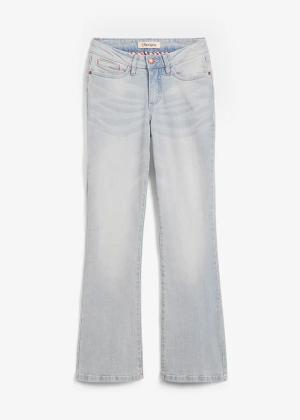 Jeansy ze stretchem o kroju bootcut, mid waist