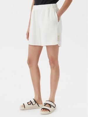 Liu Jo Szorty materiałowe TA5227 J4869 Écru Relaxed Fit