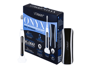 Szczoteczka soniczna VITAMMY Onyx Biało-czarny