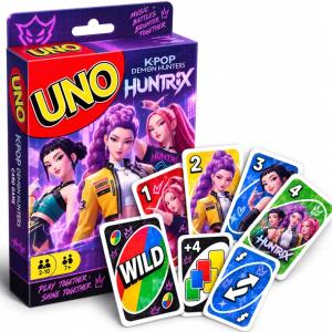 GRA KPOP HUNTRIX KARTY UNO KOMPLET DEMON HUNTERS