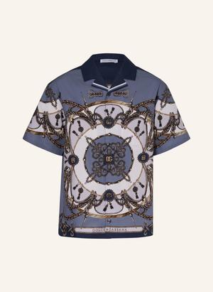 Dolce & Gabbana Koszula Wypoczynkowa blau