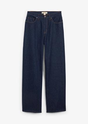 Dżinsy z szerokimi nogawkami, high waist