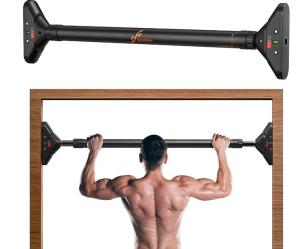 SPORTNEER DRĄŻEK DO PODCIĄGANIA, REGULOWANY 75–94 CM, BEZ ŚRUB, DO 200 KG