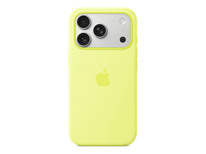 Silikonowe etui z MagSafe APPLE do iPhone 17 Pro Neonowy żółty