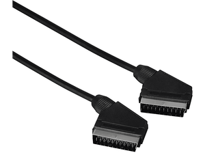 Kabel HAMA Scart - 1.5 m Czarny