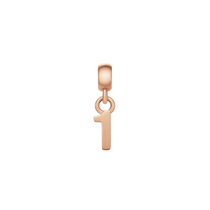 Daniel Wellington DW Charm Number 1 Rose Gold