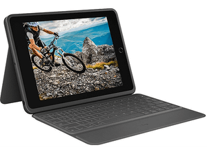 Etui z klawiaturą LOGITECH Rugged Folio do iPad (7. generacji) Grafitowy