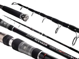 WĘDKA AVENGER TELESKOPOWA CARBON 3.9M 3.5 LBS RUMPOL KARPIOWA 390CM 110333