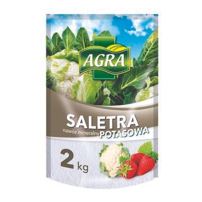 Nawóz makroskładnikowy saletra potasowa 2 kg Agra