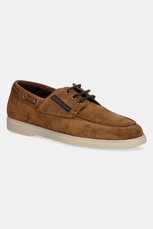 Giuseppe Zanotti półbuty zamszowe Berth