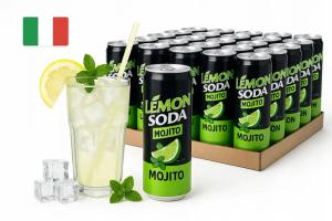 Lemon soda Mojito zgrzewka Mohito (zgrzewka) gazowany bezalko bez kaucji