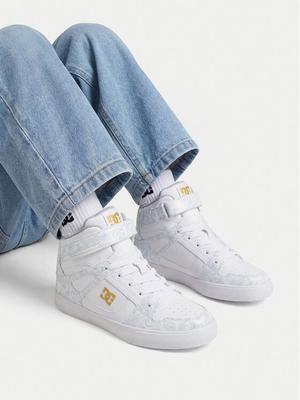 DC Shoes Sneakersy EO-PURE HIGH-TOP SE EV SN DC01796114 Biały