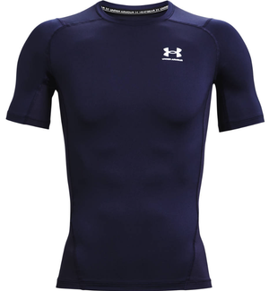 UNDER ARMOUR koszulka na siłowinię męska UA HG Comp granatowy (S)