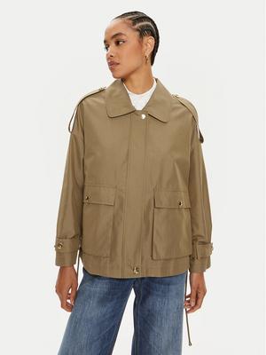 Pinko Kurtka przejściowa Polidora 103150 A1PR Zielony Regular Fit