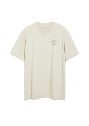 T-shirt z nadrukiem z przodu i z tyłu