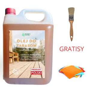 OLEJ DO TARASÓW IMPREGNAT 5L EKOLOGICZNY Z WOSKIEM GRATISY