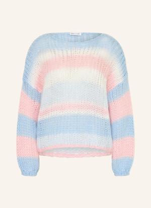 Mrs & Hugs Sweter Z Moheru rosa