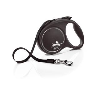 Flexi Black Design Taśma czarny L, 5 m, 50 kg