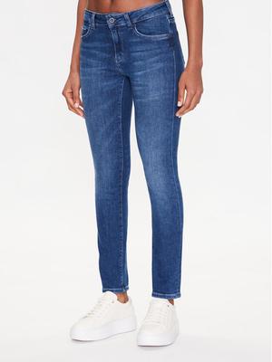 Mustang Jeansy Shelby 1013584 Granatowy Slim Fit