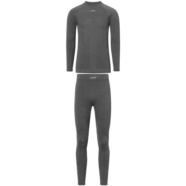 Bielizna męska zestaw VIKING Tende Man Set PrimaLoft Cashmere szara (XL)