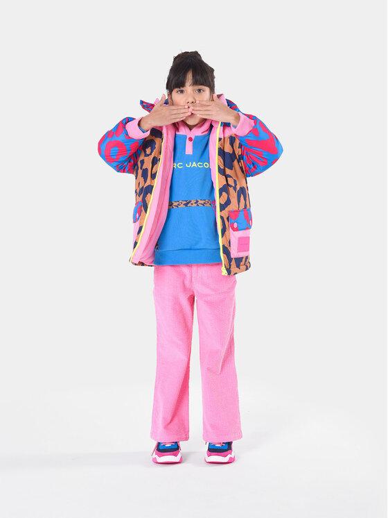 Marc Jacobs Spodnie materiałowe W14333 Różowy Flare Fit