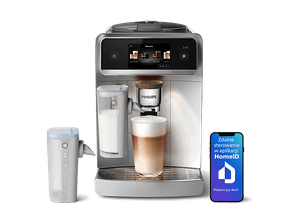 Ekspres ciśnieniowy PHILIPS 8000 LatteGo Pro Café Aromis EP8757/20 1500 W 15 Bar Młynek ceramiczny Srebrny