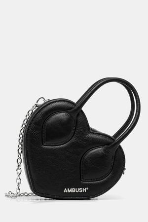 AMBUSH torebka skórzana Heart Top Handle Bag