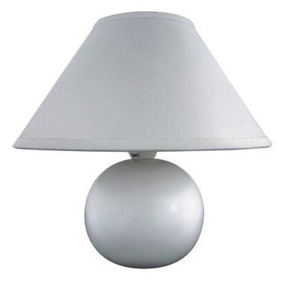 Lampka ceramiczna Ariel E14 40 W biała